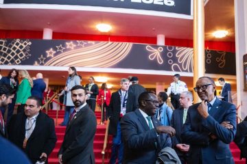 Perezida Kagame yitabiriye ibirori bya tombola y’Igikombe cy’Isi byaherewemo Perezida Trump ishimwe