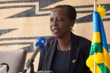 Igihano cya Rwabukombe, impano u Budage bwahaye Abanyarwanda- Min.Mushikiwabo