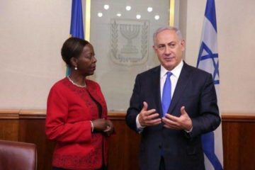 MINISITIRI MUSHIKIWABO YAGANIRIYE NA MINISITIRI W’INTEBE WA ISRAEL, BENJAMIN NETANYAHU.