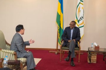 Kigali: Perezida Kagame yakiriye Li Yong uyobora iterambere ry’inganda muri UN