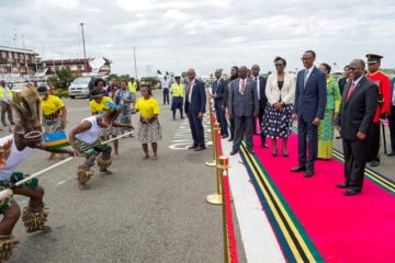 Perezida Kagame na Madamu bagiriye uruzinduko muri Tanzania