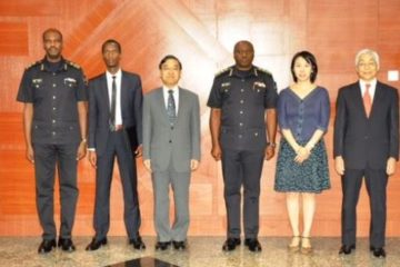 Ambasaderi w’Ubuyapani mu Rwanda yasuye Polisi y’u Rwanda