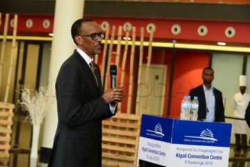 .. numvise amagambo ngo bazatumesa- Perezida Kagame