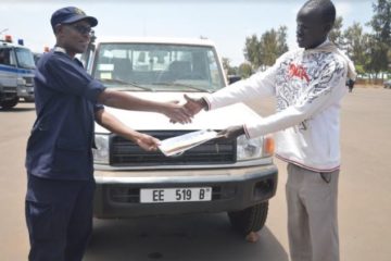 Polisi y’u Rwanda yashubije umunya Sudani y’Epfo  imodoka ye yari yibwe