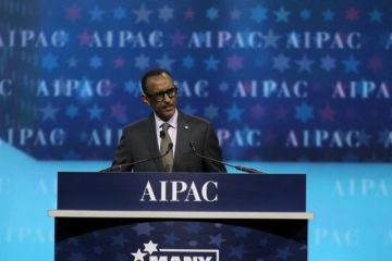 Perezida Kagame yatanze ikiganiro mu nama ihuza abayozi ba Amerika na Isiraheli  [AIPAC Policy Conference]