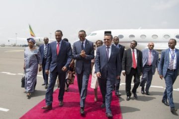 Perezida Kagame yitabiriye inama y’Umuryango w’Ubumwe bwa Afurika muri Ethiopia