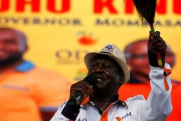 Kenya: Raila Odinga afite impungenge ko amajwi azanyerezwa mu matora y’Umukuru w’igihugu