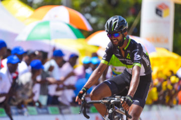 Eyob Metkel yongeye kwegukana agace ka tour du Rwanda Areruya Joseph agumana Maillot jaune