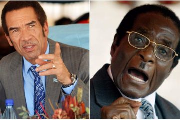 Turi ba perezida, ntabwo turi abami – Perezida Ian Khama agira inama Robert Mugabe