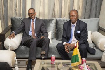 Perezida wa Guinea arashimira Kagame wakuriyeho igihugu cye viza