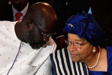 Liberiya: George Weah ategerejwe na benshi mu muhango wo kurahirira kuba umukuru w’igihugu.