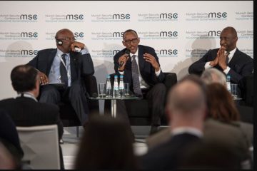 Perezida Kagame aratanga ikiganiro ku guha umutekano abatuye Isi