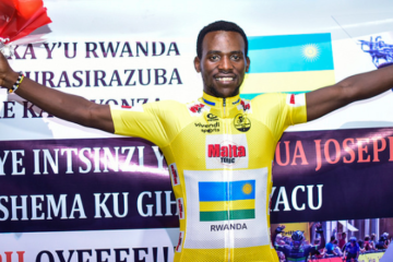 Areruya Joseph na Team Rwanda bongeye kwakirwa nk’intwari nyuma yo kwegukana Tour de l’Espoir