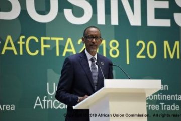 Perezida Kagame yagaragaje ibikenewe ku masezerano ashyiraho isoko rusange rya Afurika