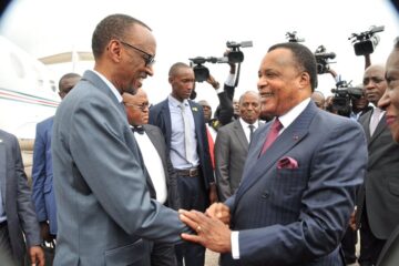 Perezida Kagame ari i Brazzaville mu Nama ya Komisiyo ishinzwe Ikibaya cy’Uruzi rwa Congo