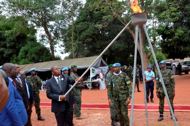 Kwibuka24: Abanyarwanda bari mu butumwa bw’amahoro bibutse Jenoside yakorewe Abatutsi