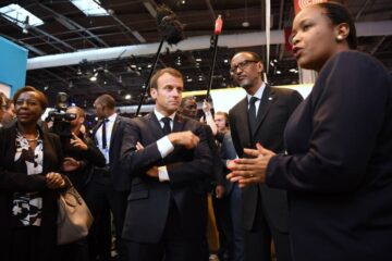Kagame na Macron beretswe ibikorwa by’ikoranabuhanga rigezweho birimo n’iby’abanyarwanda