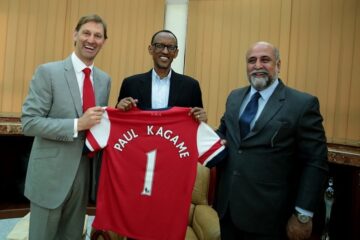 Arsenal igira umukino mwiza n’umutoza mwiza, abo nenga ni banyirayo- Perezida Kagame