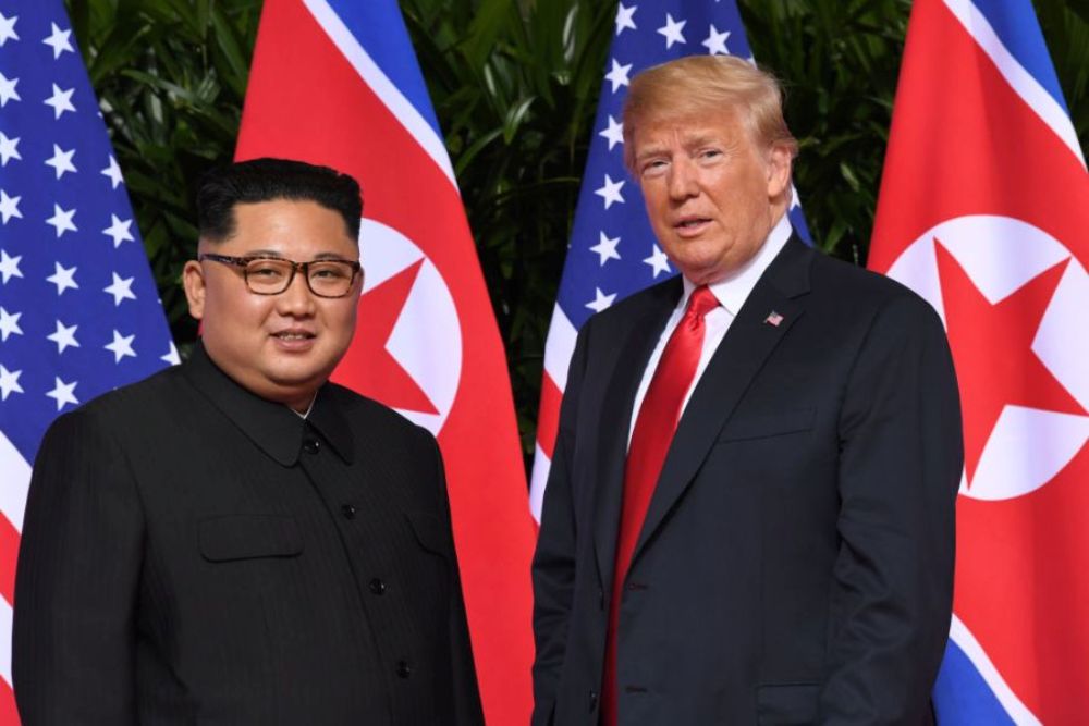 Perezida Trump yahuriye na Kim Jong-un muri Singapore