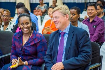 Madamu Jeannette Kagame yitabiriye ibirori by’imyaka 10 ya gahunda yo kwigisha Ikidage mu mashuri