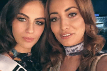 Nyampinga wa Iraq wirukanwe mu gihugu n’umuryango we kubera selfie yifotoje ari kumwe na nyampinga wa Israel,yongeye kwifotozanya nawe