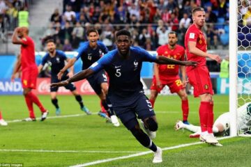 U Bufaransa bwageze ku mukino wa nyuma w’Igikombe cy’Isi busezereye u Bubiligi