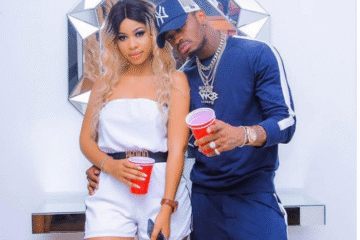 Reba amafoto y’ikizungerezi kiri mu rukundo na Diamond