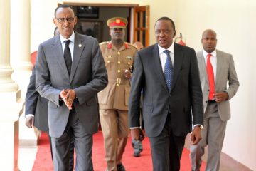 Perezida Kagame yihanganishije Kenya yagabweho igitero cy’iterabwoba