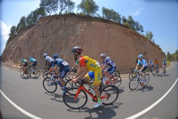 Umunya-Eritrea Biniam Girmay yegukanye agace Karongi-Musanze