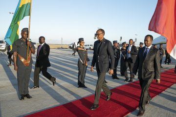 Afurika y’Epfo: Perezida Kagame yitabiriye inama y’abayobozi b’ibigo by’ubucuruzi bakiri bato