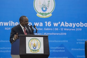 “Uyu ni umubano mwiza cyane “- Kenyatta avuga kuri  Kagame