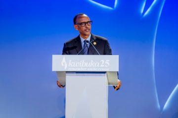 KWIBUKA25 :“Twese hamwe,twahuje indoto z’ubumwe bwacu zari zaracitsemo ibice tuzikuramo ahariri nziza”.