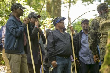 Amashirakinyoma : Abadipolomate bakorera mu Rwanda bigereye muri Pariki ya Nyungwe