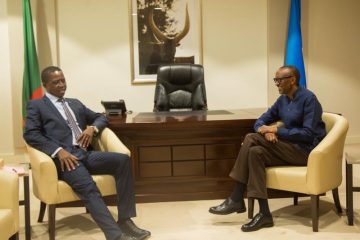 Perezida Kagame yakiriye mugenzi we Edgar Lungu wa Zambia