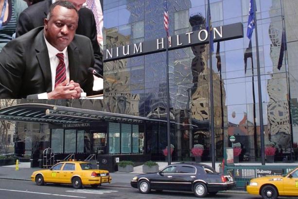 Isesengura : Urutegereje Eugene Gasana, wafatiye umugore ku ngufu muri The Millennium Hilton New York