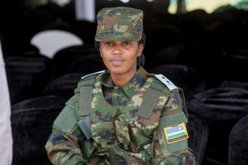 #Indangamirwa12: Yasipi Casmir wabaye igisonga cya Miss Rwanda yagaragaye nk’umuyobozi w’urugamba