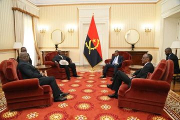 Perezida wa Angola Luanda JoãoLourenço yoherereje ubutumwa bugira kabiri bagenzi be bo muri Uganda Yoweri Museveni, n’uRwanda Paul Kagame.