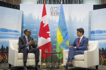 Perezida Kagame yaganiriye na Minisitiri w’Intebe wa Canada ku ngamba zo guhangana na COVID-19