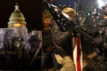 Abapolisi benshi cyane muri Washington DC bambariye urugamba, Abantu Bane bamaze gupfa nyuma yuko abashyigikiye Trump binjiye ku ngufu muri Kongere Abapolisi benshi cyane muri Washington DC bambariye urugamba, Abantu Bane bamaze gupfa nyuma yuko abashyigikiye Trump binjiye ku ngufu muri Kongere