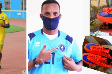 Rutahizamu w’ikipe ya Police FC, Patrick Sibomana “Papy” yinjiye mu bucuruzi bw’ibikoresho bya Siporo ahereye ku nkweto z’abakinnyi b’umupira w’amaguru Rutahizamu w’ikipe ya Police FC, Patrick Sibomana “Papy” yinjiye mu bucuruzi bw’ibikoresho bya Siporo ahereye ku nkweto z’abakinnyi b’umupira w’amaguru