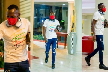 Rutahizamu w’Amavubi Kagere Medie yamaze kugera i Nyamata aho ikipe y’igihugu iri gukorera umwiherero ahita yishyira mu kato