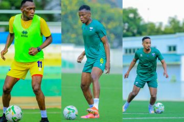 Rubanguka Steve, Yannick Mukunzi ndetse na rutahizamu Kagere Medie bahurije ku kwitwara neza ku mukino Amavubi azakina n’ikipe ya Mozambique kuri uyu wa gatatu i Kigali.