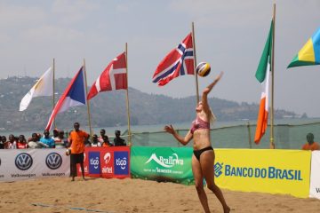 Amakipe 78 aturutse hirya no hino ku isi agiye guhurira mu karere ka Rubavu muri IFVB Beach Volleyball 2-star World Tour tournament.