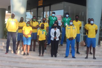 Ambasaderi w’u Rwanda muri Marocco yasuye ikipe y’igihugu ya Beach Volleyball anagirana ibiganiro n’umuyobozi wa CAVB