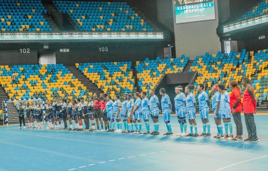 Ishyirahamwe Nyarwanda ry’umukino wa Handball rirashimira leta y’u Rwanda ku bwo kubaha ikibuga cy’umukino wayo mu nyubako ya Kigali Arena