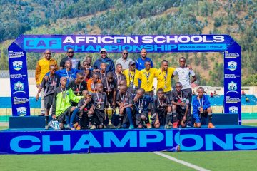 I Rubavu hasojwe amarushanwa y’abari munsi y’imyaka 15 yiswe CAF African Schools Championship 2022