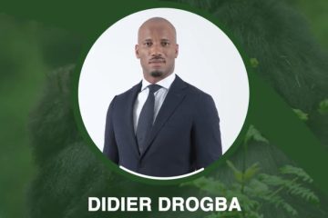 Didier Drogba ni umwe mubazita izina abana b’ingagi 20, umunyabigwi wa Arsenal Gilberto Da Silva yageze mu Rwanda aho aje muri uwo muhango