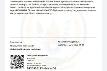 INGINGO Z’INGENZI Z’IMPAMVU YO GUSABA GUHINDUZA AMAZINA