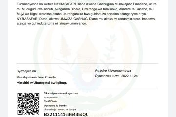 INGINGO Z’INGENZI Z’IMPAMVU YO GUSABA  GUHINDUZA AMAZINA