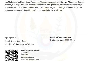 INGINGO Z’INGENZI Z’IMPAMVU YO GUSABA GUHINDUZA AMAZINA